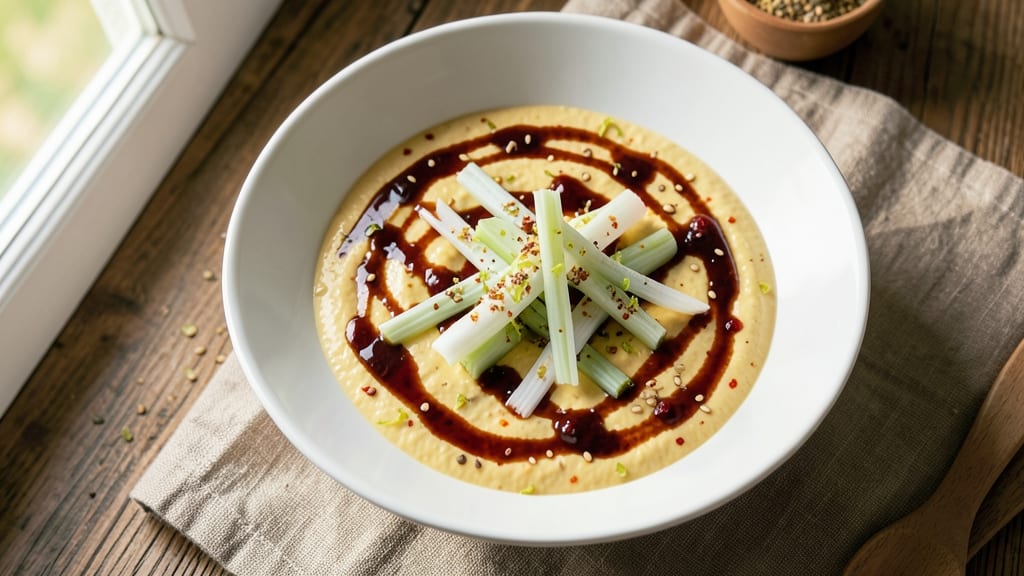 Bang Bang Salmon Sauce Recipe: Velvety Cream With Celery Crown Bite