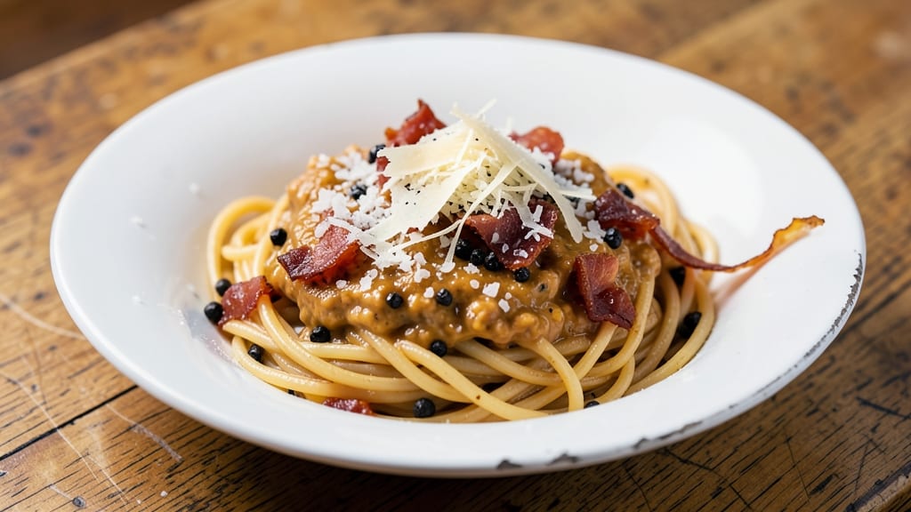 Authentic Carbonara Sauce Recipe: Egg-Yolk Emulsion That Never Curdles