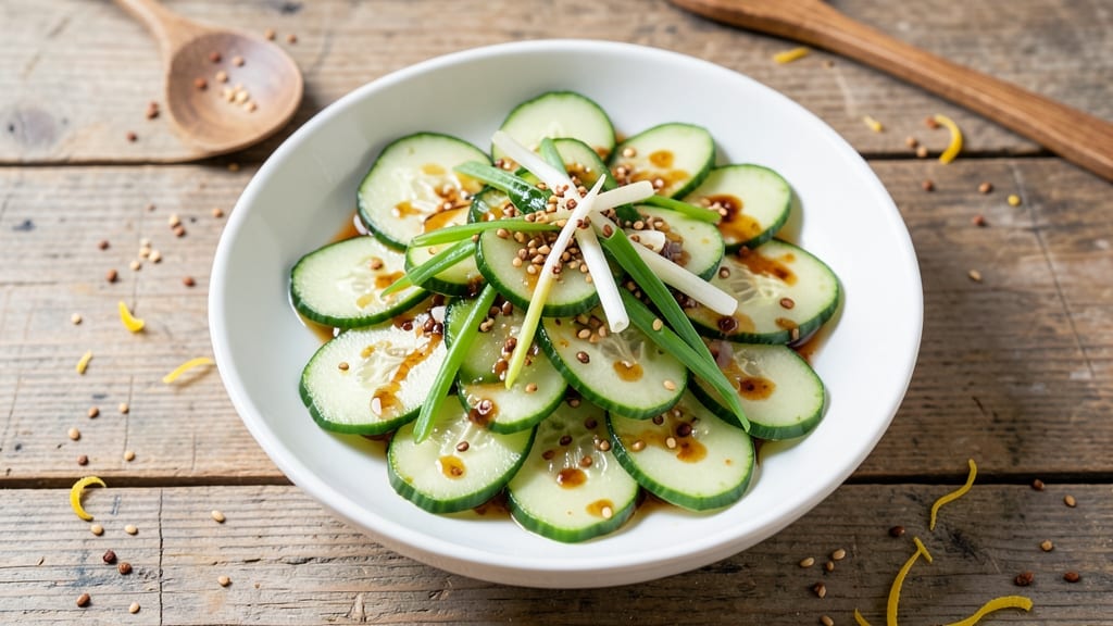 Cucumber Salad Recipe With Soy Sauce And Vinegar: Crisp Refreshment in 10 Minutes