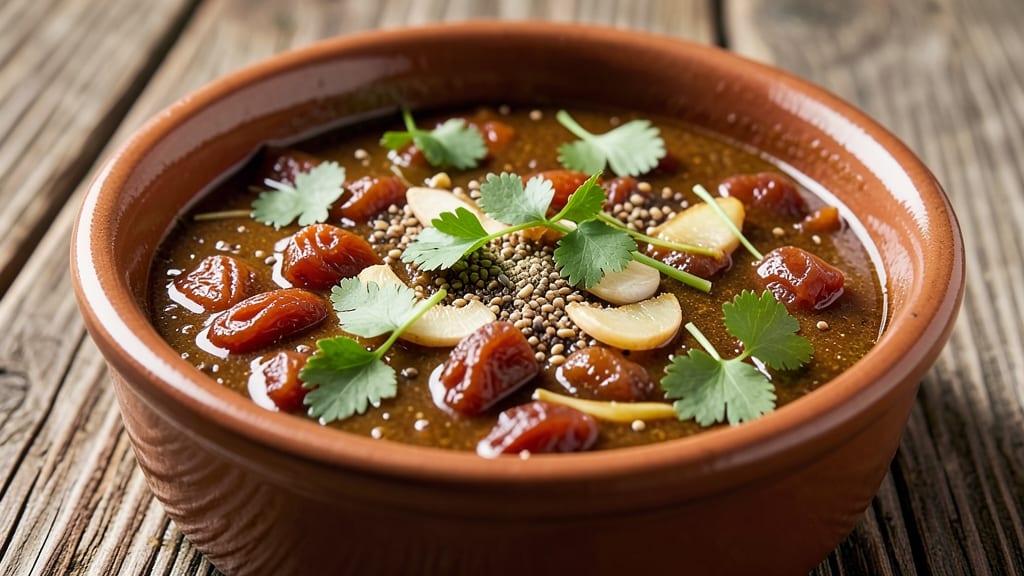 Apricot, Coriander, and Tagine Sauce Recipe: Sweet-Spiced North African Magic