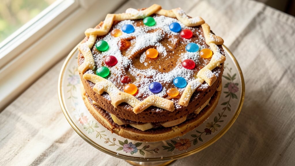 Applesauce Gumdrop Cake Recipe: Vanilla-Infused Layers with Chewy Spice Bites