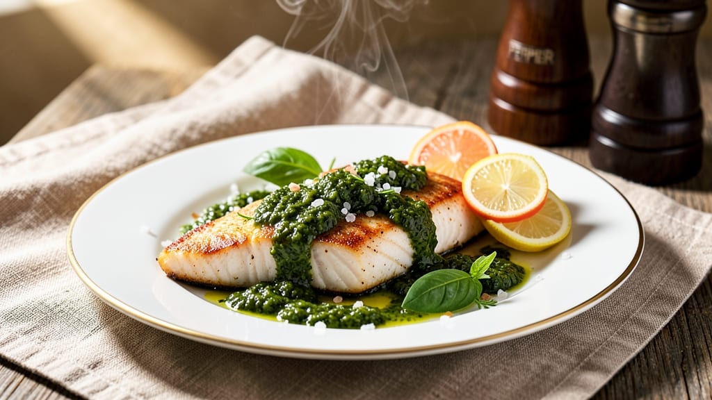 Basil Sauce Recipe for Fish: Bright Herb-Infused Drizzle for Perfect Pairing