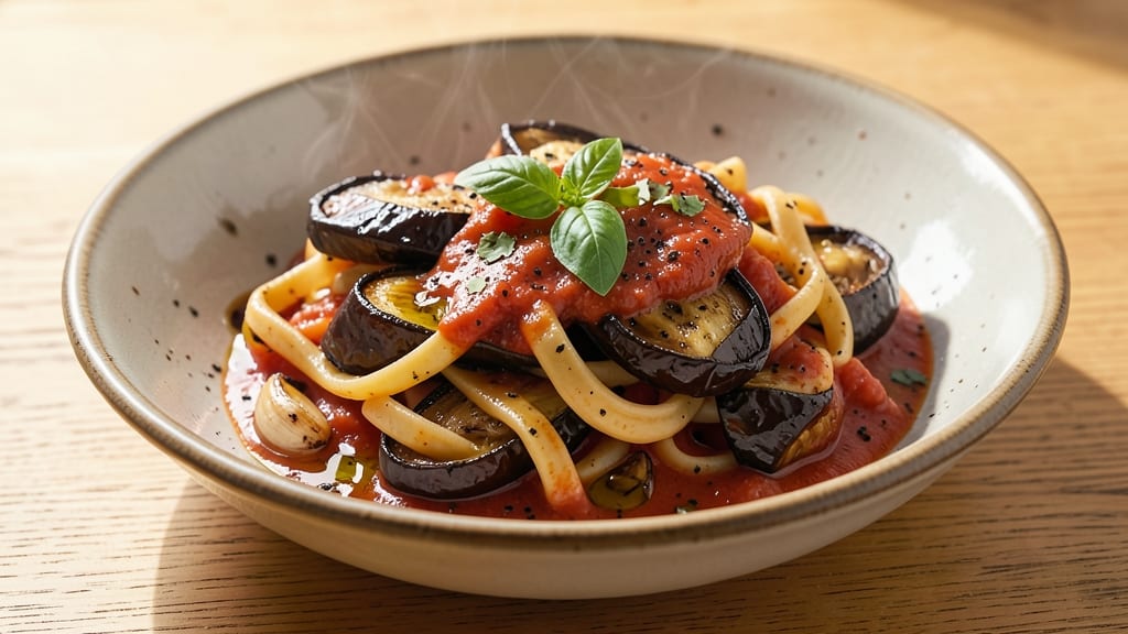 Aubergine Pasta Sauce Recipe: Smoky Roasted Eggplant Velocity