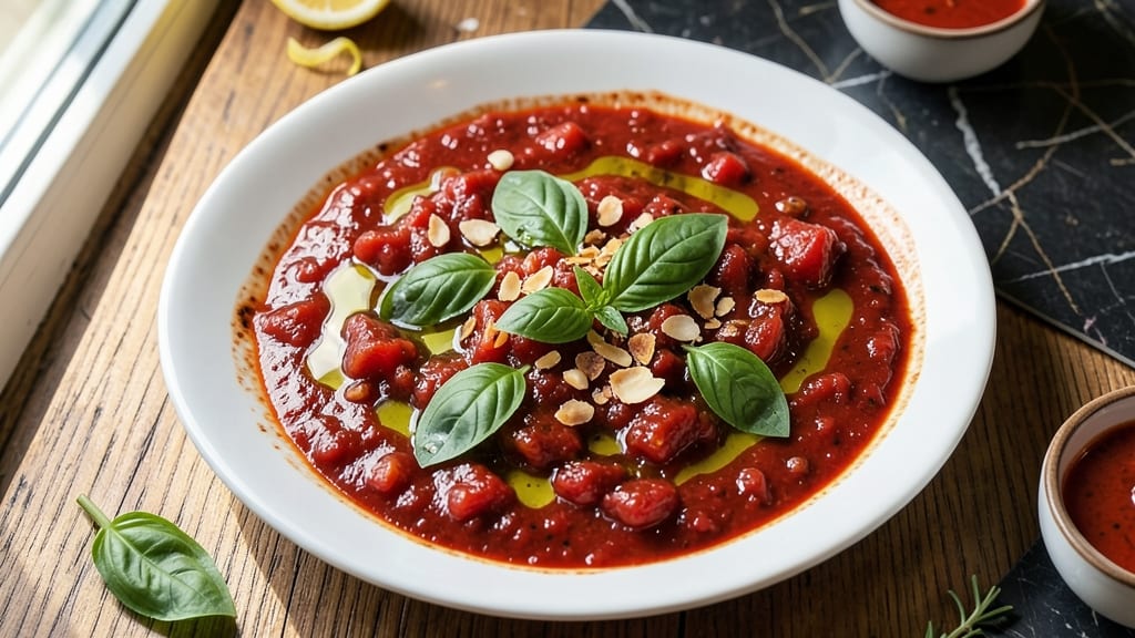 Authentic Italian Pizza Sauce Recipe From Scratch: Tomato Blush and Garlic Kiss