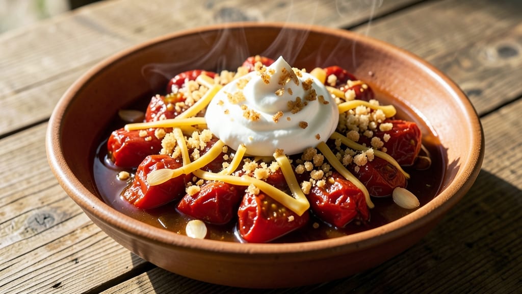 Authentic Chile Relleno Sauce Recipe: Velvety Tomato-Chipotle Cream With Crispy Panko Topping