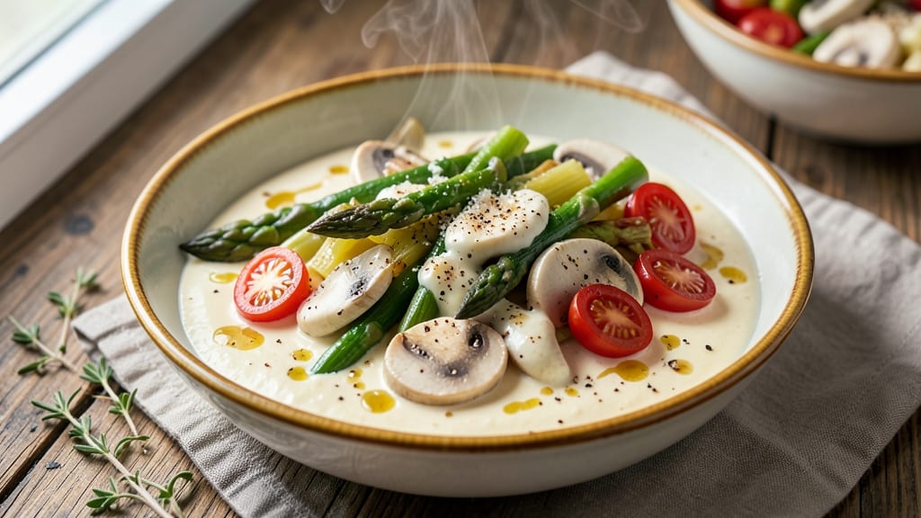 Alfredo Sauce With Vegetables Recipe: Celery-Infused Creaminess With Hidden Herb Depth