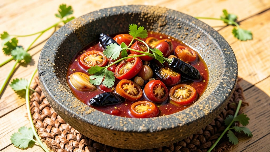 Authentic Mexican Red Hot Sauce Recipe: Fiery Roasted Tomato and Vinegar Base