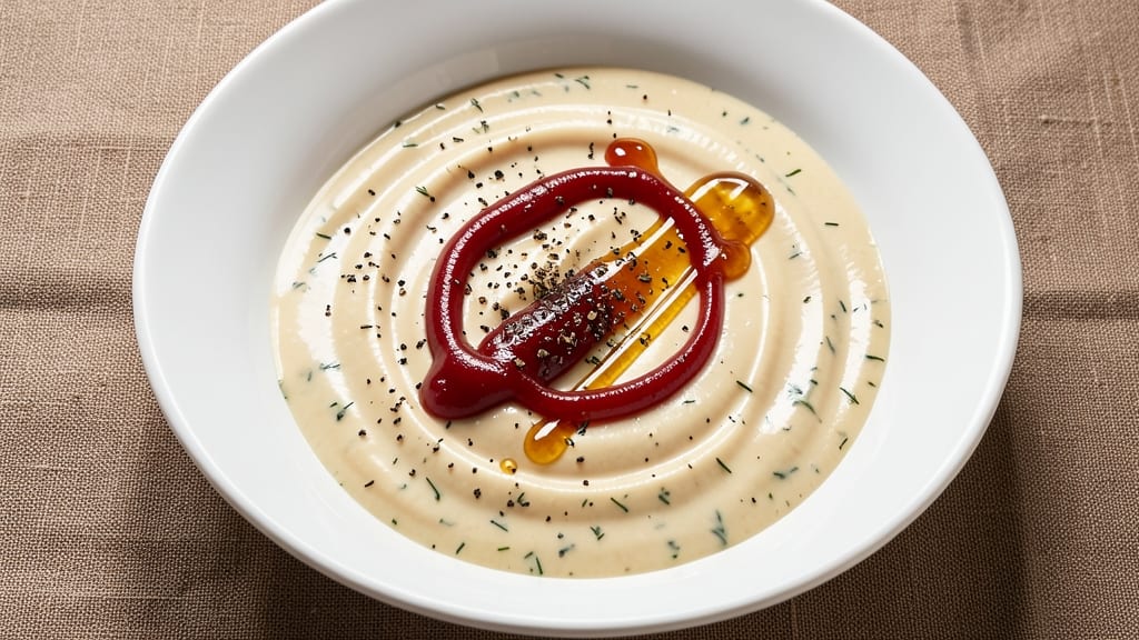 Applebee's Sweet Potato Fries Dipping Sauce Recipe: Creamy Celery Crown Over Tangy Tomato Base