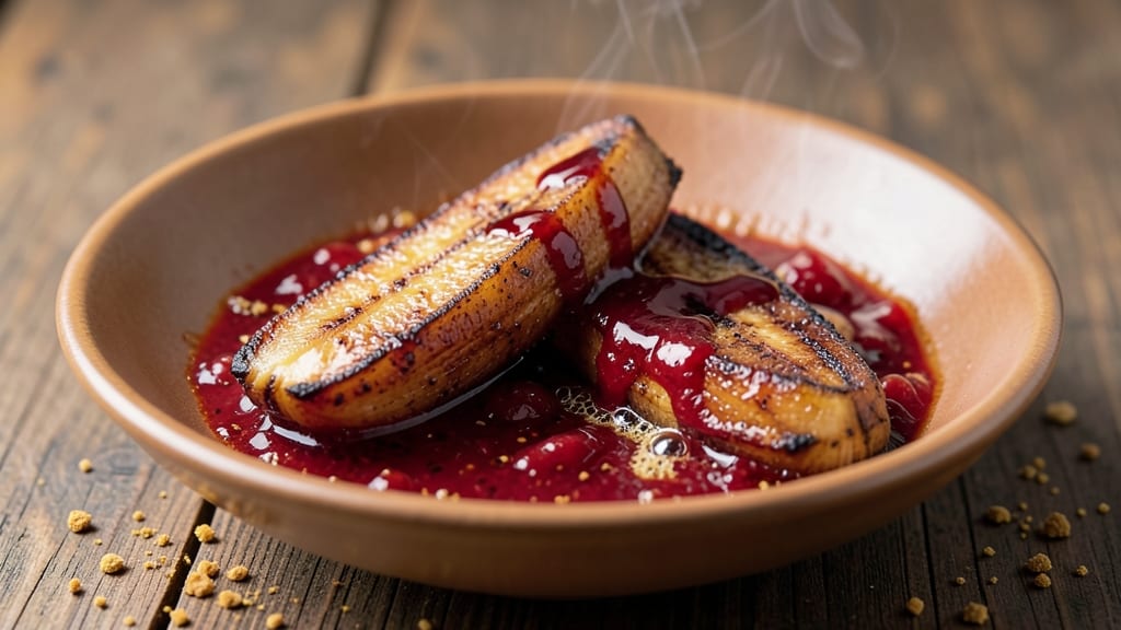 Bananas in Red Sauce Recipe: Caramelized Sweetness With Spiced Tomato Glaze