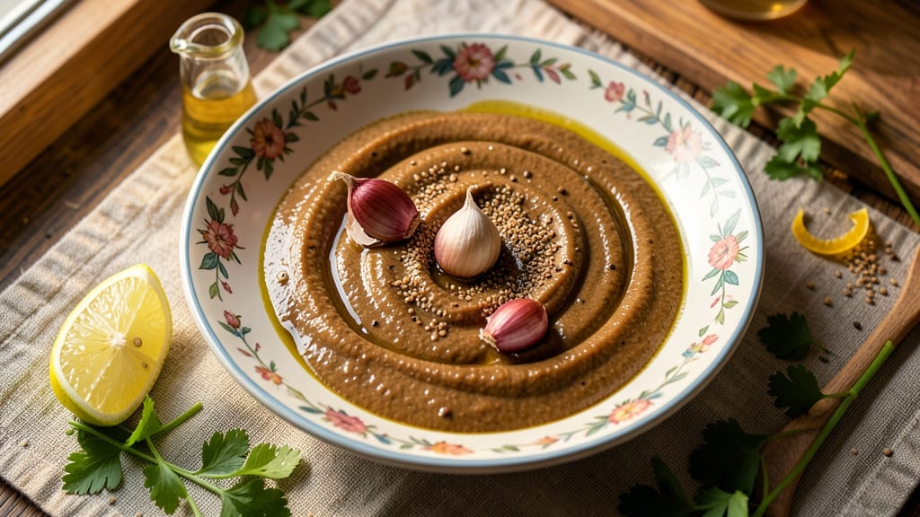 Arabic Tahini Sauce Recipe: Nutty Creaminess With Hidden Vinegar Zing
