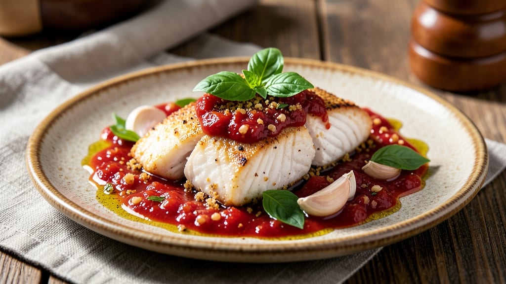 Baked Cod in Tomato Sauce Recipe: Flaky Fish with Silky Sauce in 30 Minutes