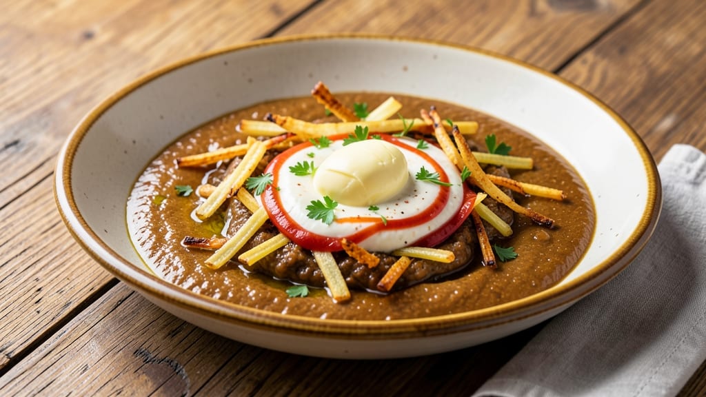 Armoricaine Sauce Recipe: Buttery Celery Crown Crunch Over Creamy Tomato Base
