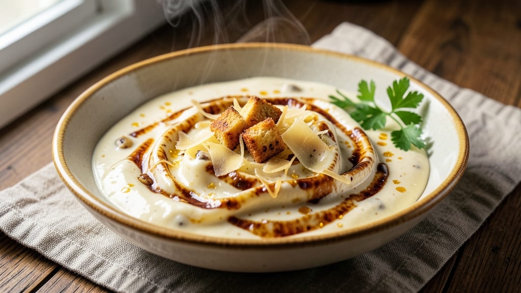 Asiago Garlic Alfredo Sauce Recipe: Nutty Cheese and Aromatic Herb Blend