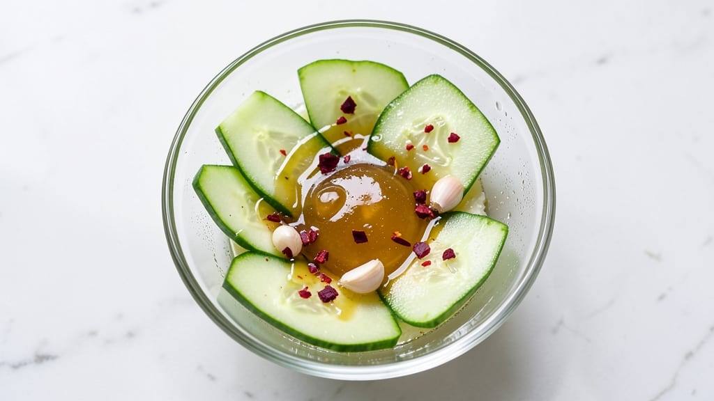 Asian Cucumber Sauce Recipe: Refreshing Crunch With Tangy Yuzu Zing
