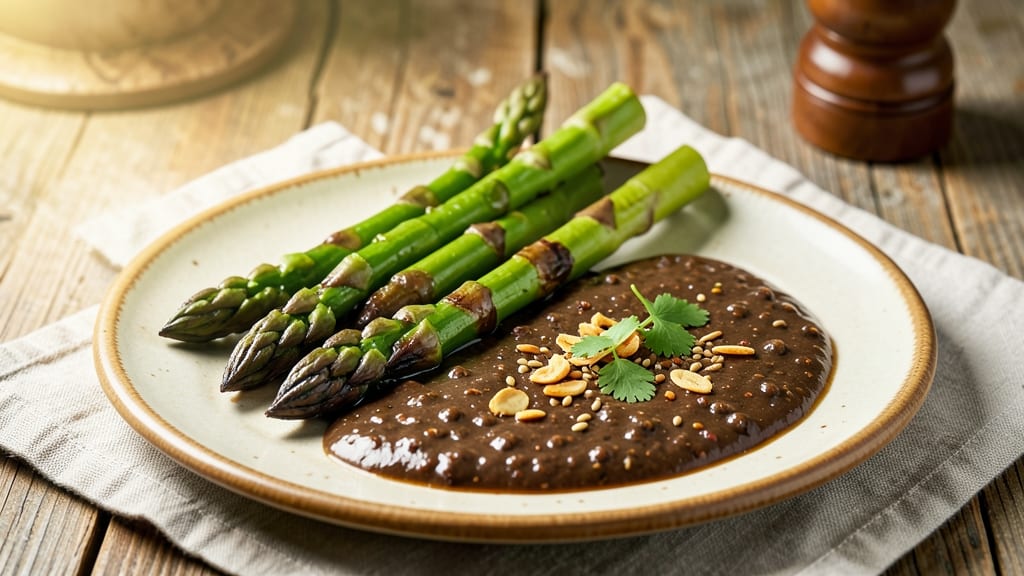 Asparagus With Black Bean Sauce Recipe: Charred Green Beans in Smoky Bean Velocity
