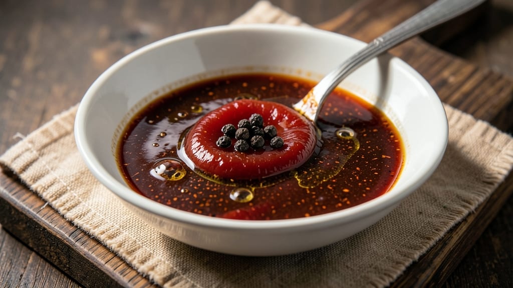Bar Q Sauce Recipe: Celery Crown Crunch Over Smoky Tomato Base