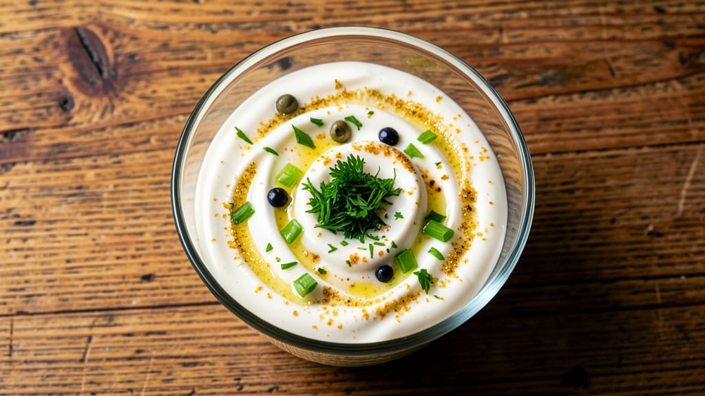 Awesome Tartar Sauce Recipe: Celery Crown Crunch Over Zesty Mayo Base