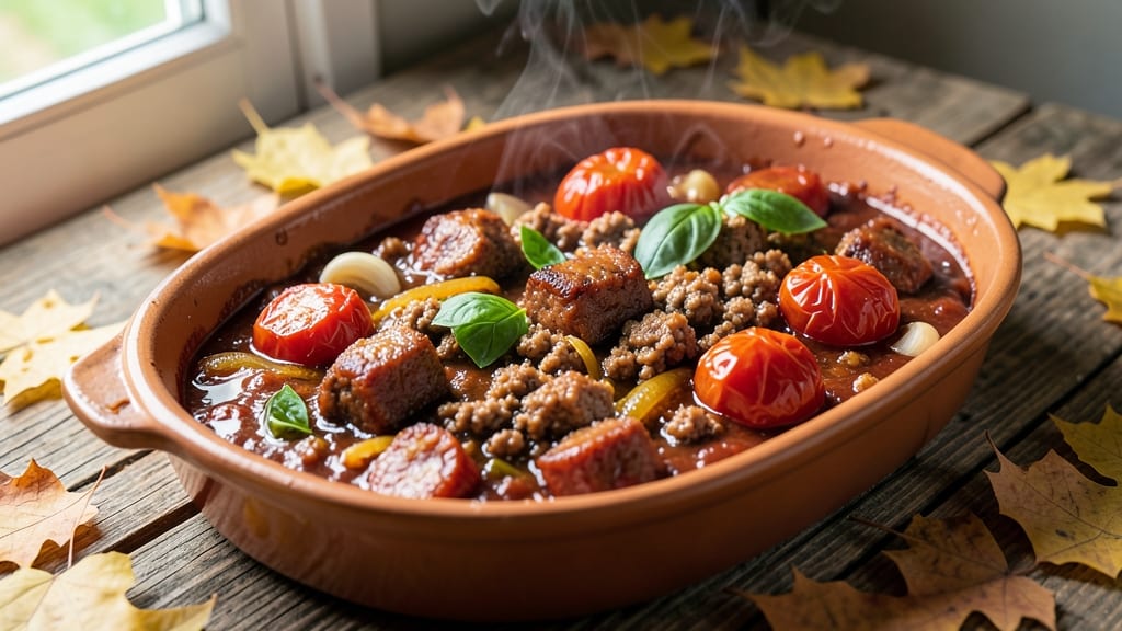 Chunky Spaghetti Sauce Recipe For Canning: Pressure-Cooked Flavor Locked in Jars