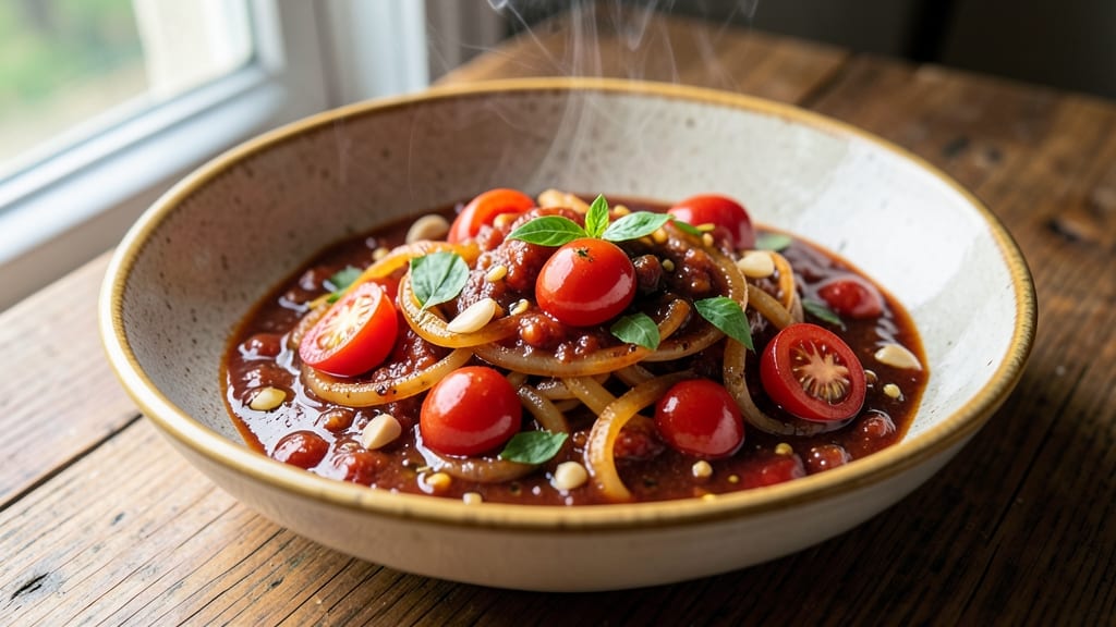 Freezer Spaghetti Sauce Recipe with Fresh Tomatoes: Bright Tomato Flavor Locked in Freezer-Friendly Layers