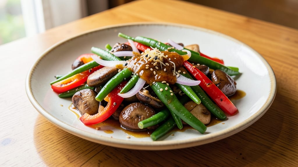 Asian Vegetable Sauce Recipe: Smoky Ginger-Sesame Glow for Stir-Fries