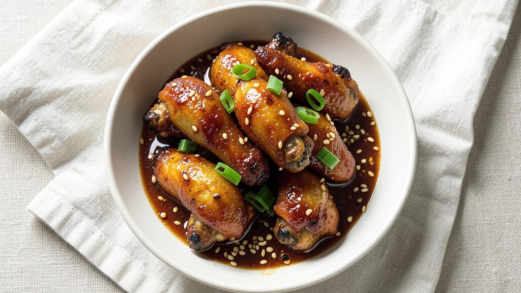 Sweet Soy Sauce Chicken Wings Recipe: Glazed Crunch Meets Umami Sweetness