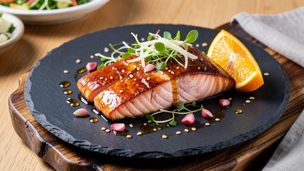 Baked Salmon Recipe With Soy Sauce and Honey: Glazed Crispy Edges and Sweet-Savory Core