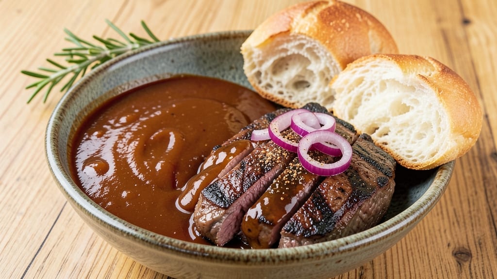 Kraft BBQ Sauce Recipe: Smoky-Vinegar Glaze With Celery Crown Crunch