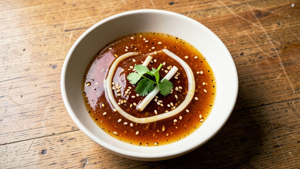 Asian Coleslaw Sauce Recipe: Tangy-Sweet Sesame Vinaigrette With Crunchy Celery Crown