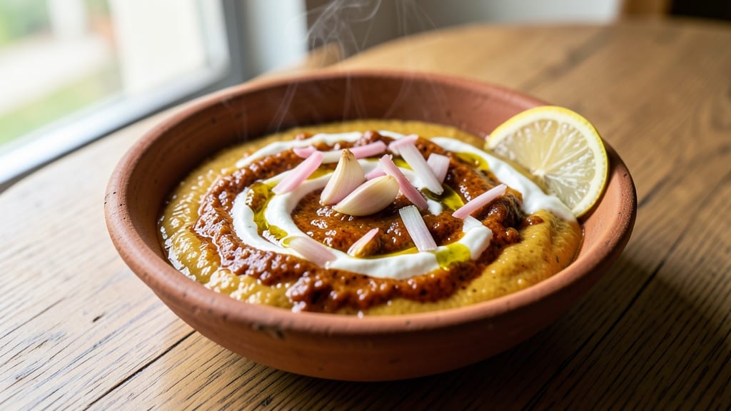 Algerienne Sauce Recipe: Harissa-Kissed Creaminess With Celery Crown Crunch