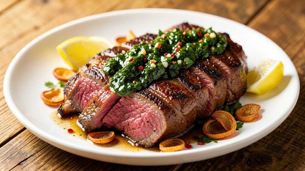 Argentinian Steak With Chimichurri Sauce Recipe: Bold Herb Fire Over Juicy Grilled Meat