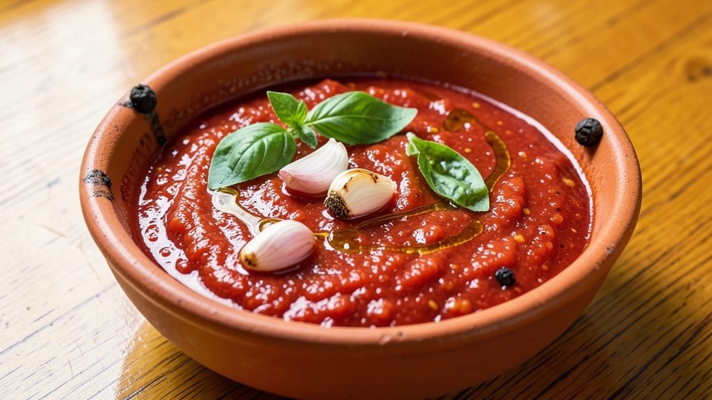 Authentic Napoli Sauce Recipe: San Marzano Tomato Base, Fresh Basil Zing