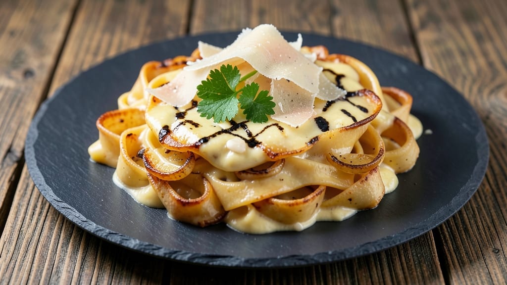 Baked Pasta With Alfredo Sauce Recipe: Crispy Top, Melty Cheese Layers