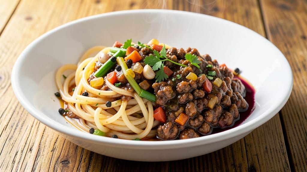 Authentic Spaghetti Meat Sauce Recipe: Slow-Simmered Umami with Celery Crown Crunch