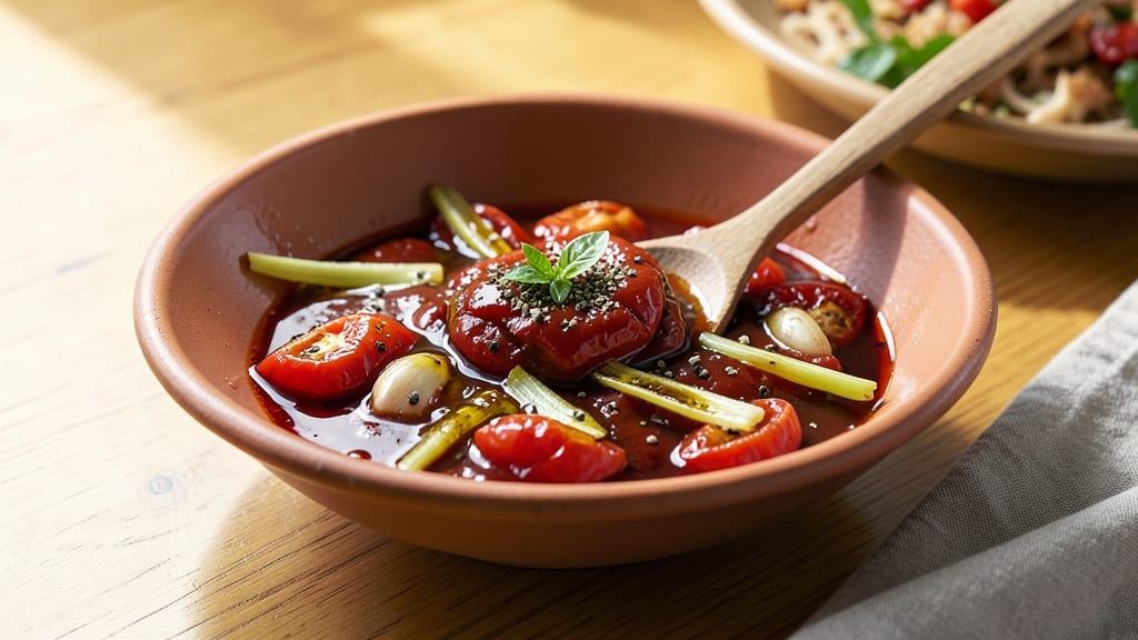 Athenian Sauce Recipe: Celery Crown Crunch Meets Tangy Tomato Zing