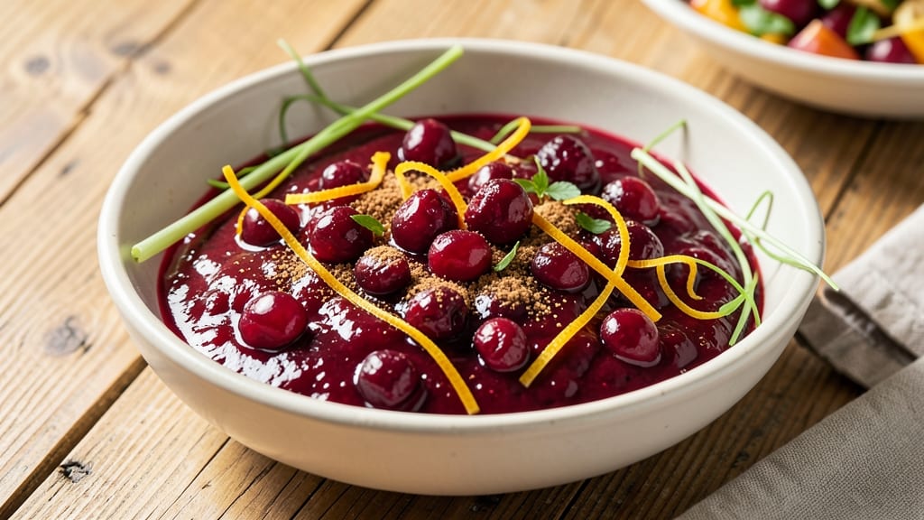 Amazing Cranberry Sauce Recipe: Festive Spice and Celery Crown Crunch