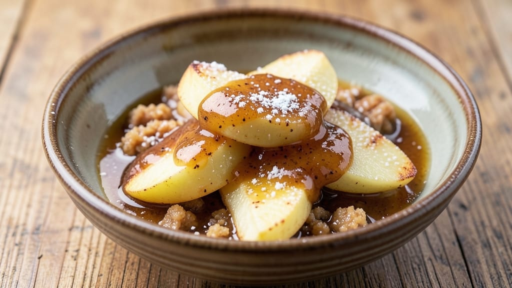 Apple Crumble Sauce Recipe: Warm Spiced Apple Filling for Dessert Topping