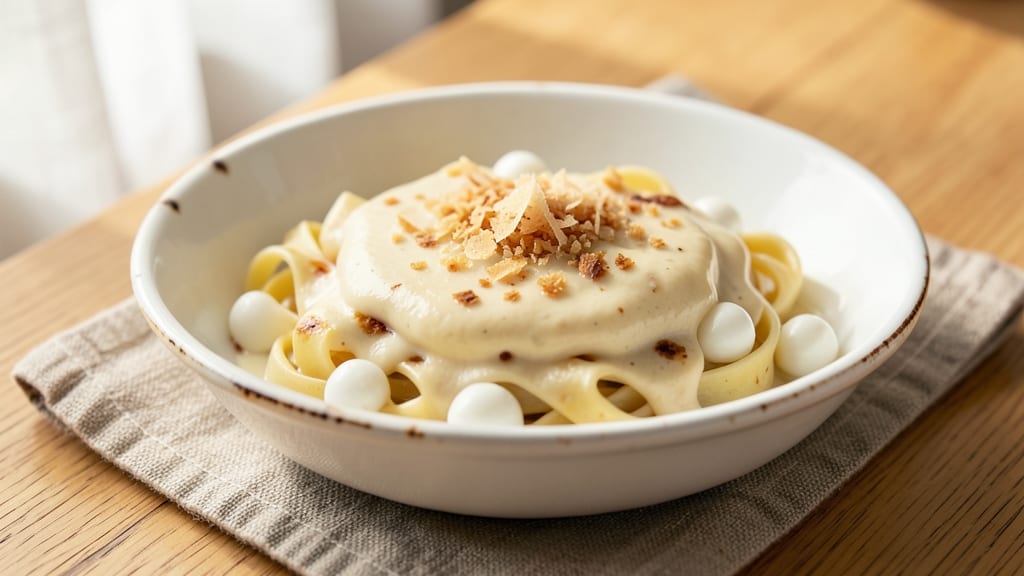 Alfredo Sauce Recipe With Parmesan And Mozzarella Cheese: Triple-Cheese Velvety Richness Without Clumps