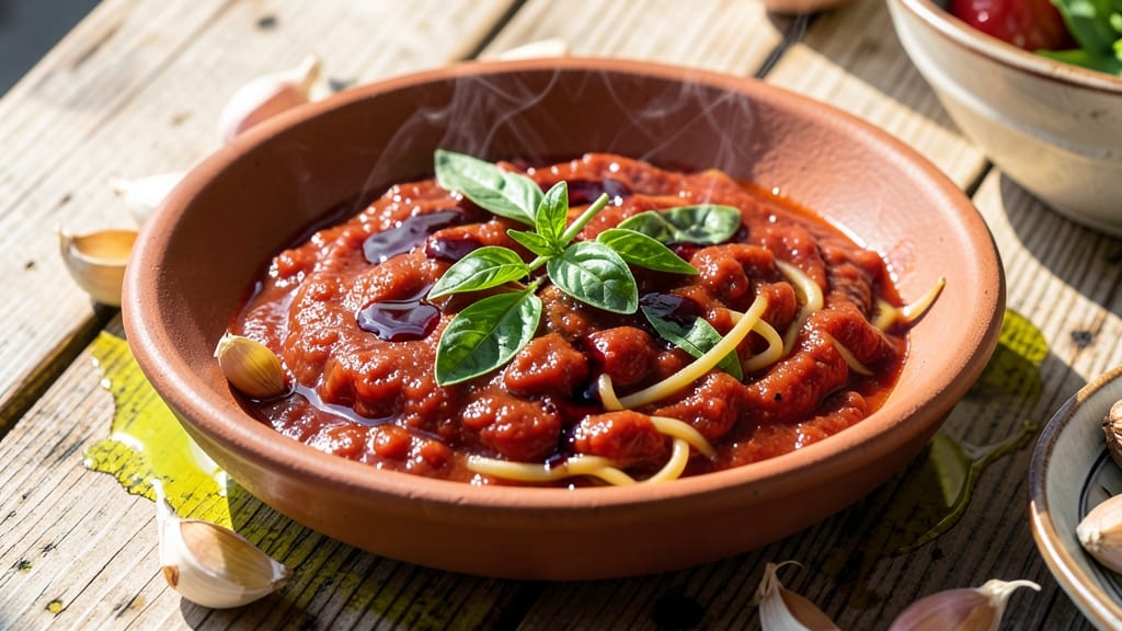 Authentic Sicilian Pasta Sauce Recipe: Slow-Simmered Tomato Love With Fresh Basil Zing